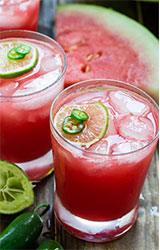 Jalapeno Watermelon Margarita