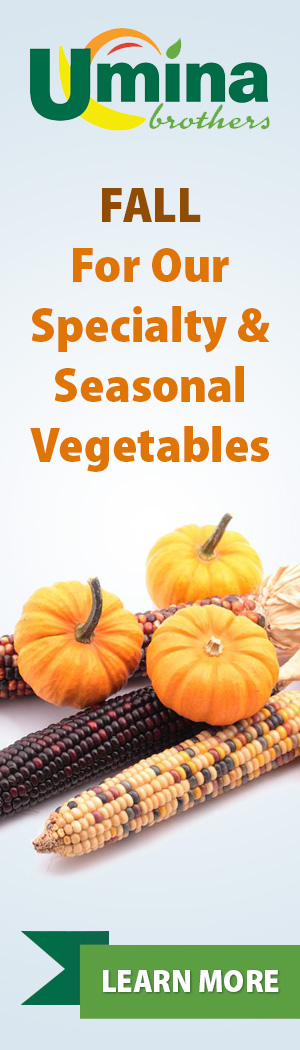 FALL For Our Specialty & Seasonal Vegetables FALL For Our Specialty & Seasonal Vegetables