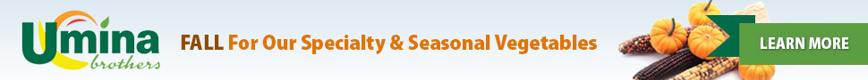 FALL For Our Specialty & Seasonal Vegetables FALL For Our Specialty & Seasonal Vegetables