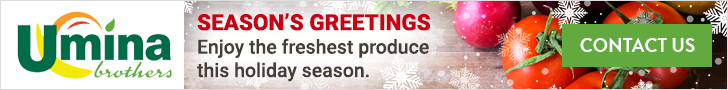 Season's Greetings. Enjoy the freshest produce this holiday season. Season's Greetings. Enjoy the freshest produce this holiday season.