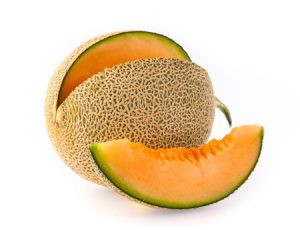 Fresh and ripe cantaloupe