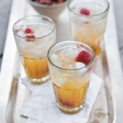 Fizzy Drink with Strawberries