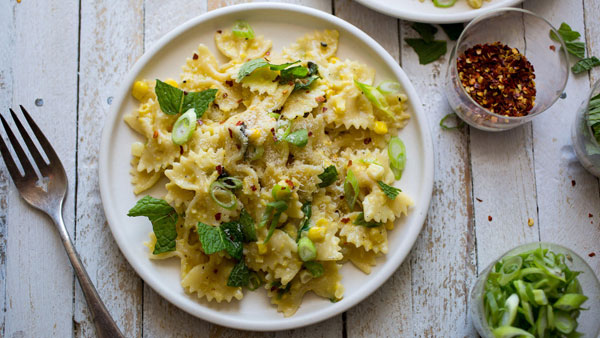 Creamy Corn Pasta Recipe