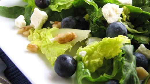 Blueberry Walnut Salad