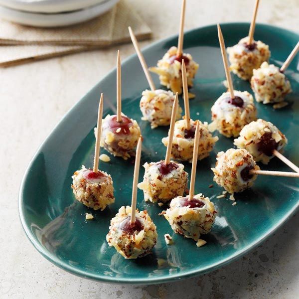 Cheese Grape Appetizers