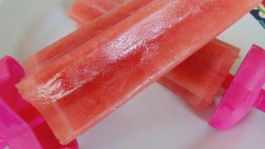 Watermelon Ice Pops