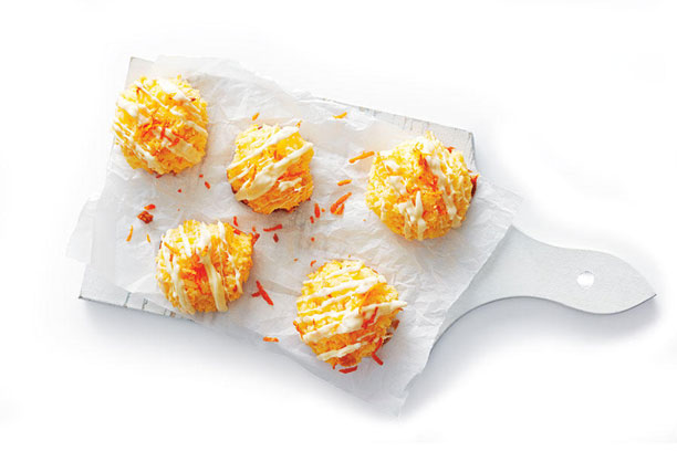 Clementine White Chocolate Macaroons